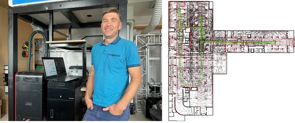 dr J. Szklarski - garage mapping process